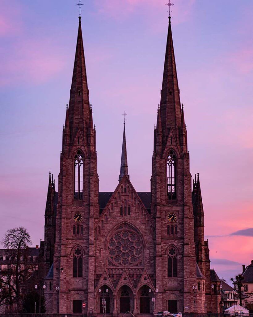 הקתדרלה העתיקה בשטרסבורג